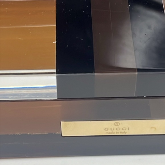 GUCCI VINTAGE CIGAR BOX W/LIGHTER - Picture 11 of 13